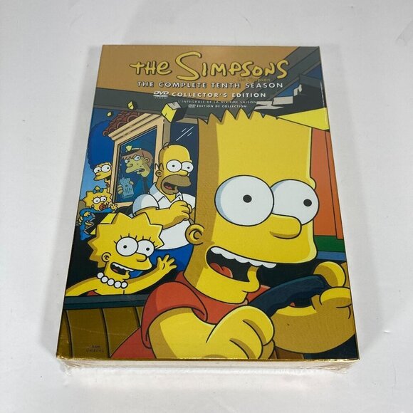 THE SIMPSONS: The Tenth Season 10 (DVD Box Set) BRAND NEW Sealed - Picture 1 of 4